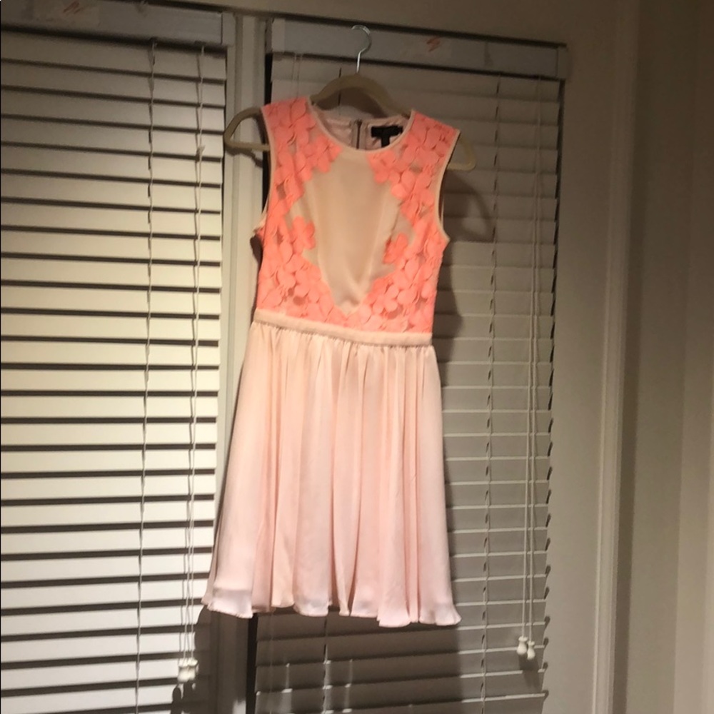 Ted Baker Floral Lace Dress - Size 1